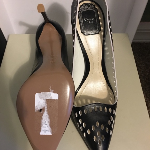 Christian Dior verso laser cut pumps SZ 39.5 - Picture 4 of 4